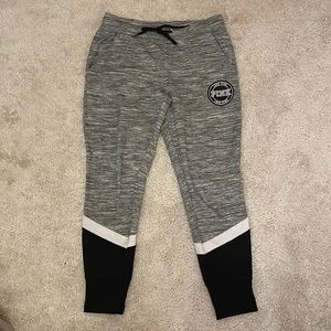 PINK size M tri-color joggers